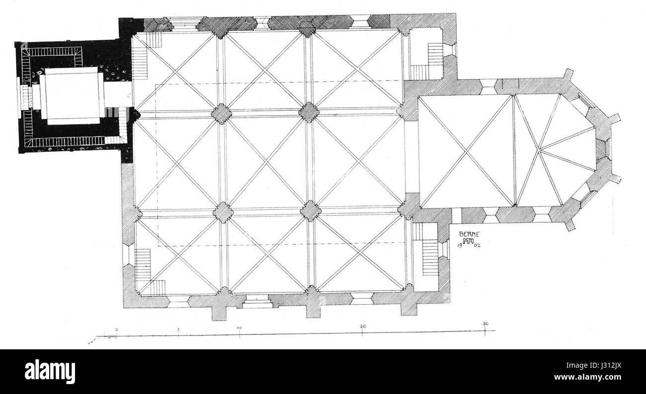 L'Aegidien Grundriss di Berna, Svizzera, è un progetto urbano storico della zona di Aegidien, che mostra la struttura e l'architettura storica della città. Serve come una risorsa importante per comprendere lo sviluppo di Bernâ attraverso i secoli. Foto Stock