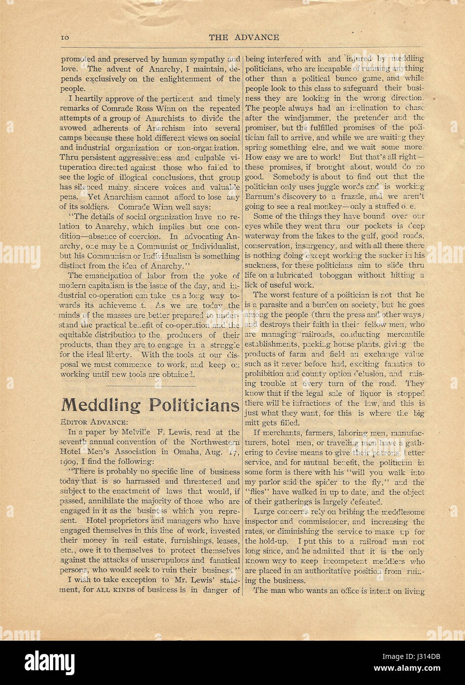 Anticipo-1-10 Foto Stock