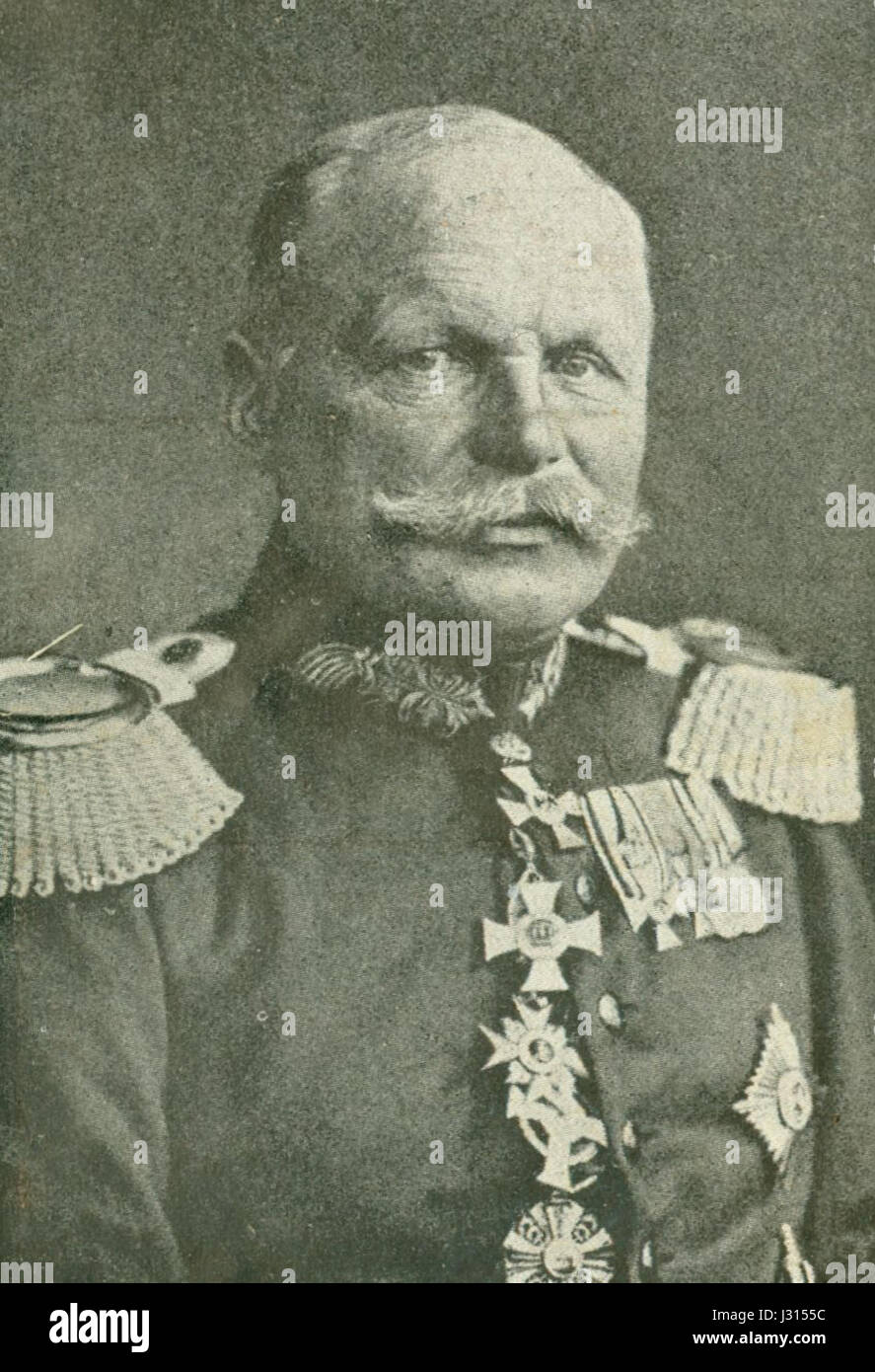 Alexius WW1 Ewald von Lochow Foto Stock