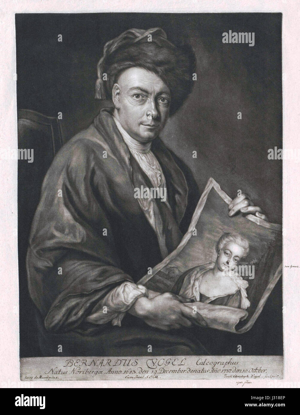 Bernhard Vogel e Johann Christoph Vogel furono figure influenti, note per i loro contributi in vari campi, tra cui le arti, le scienze o la politica, durante il loro periodo. La natura esatta del loro lavoro varia in base al contesto, ma rimangono parte dei documenti storici relativi ai loro contributi. Foto Stock
