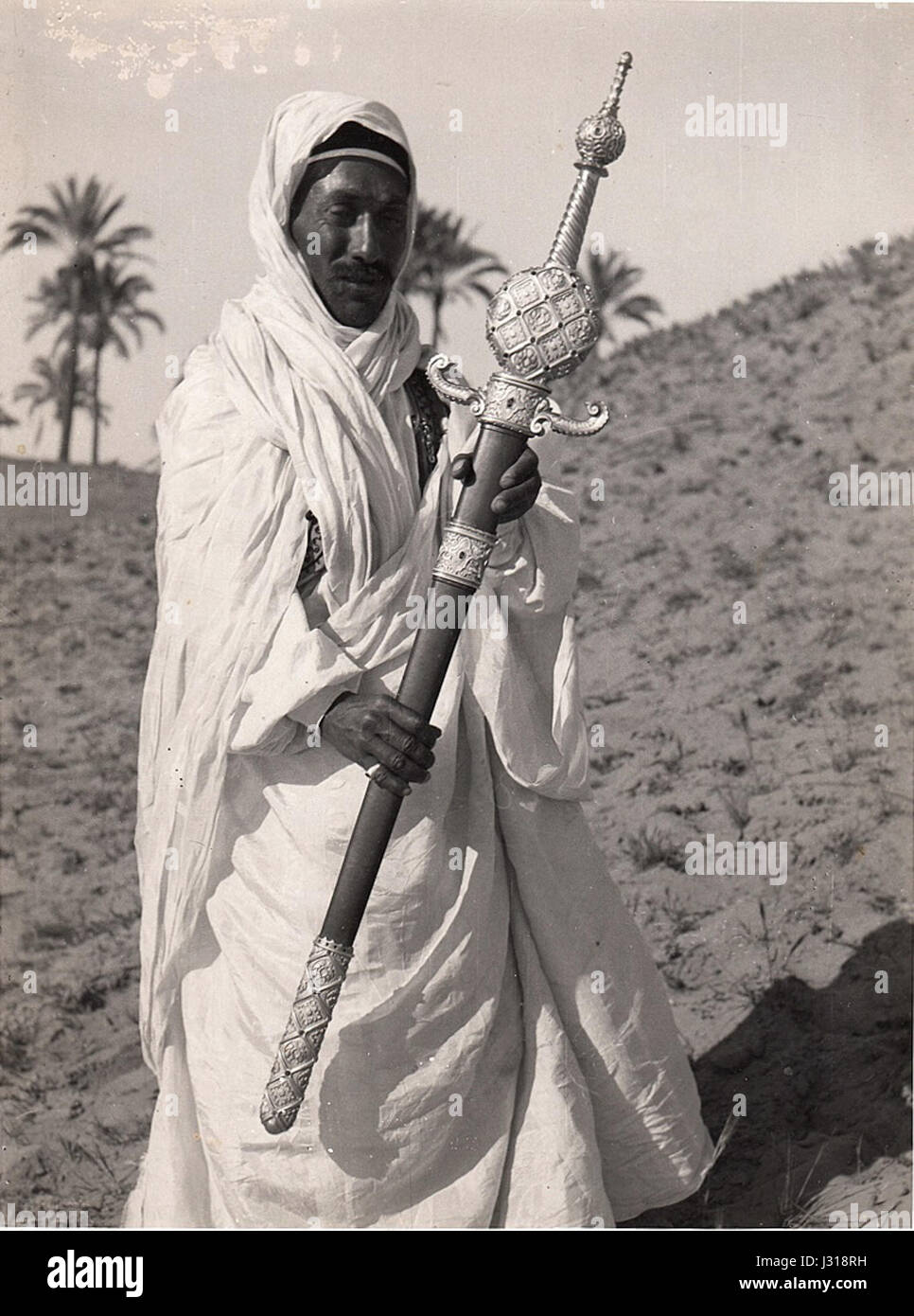 Mussolini la spada dell'Islam Foto Stock