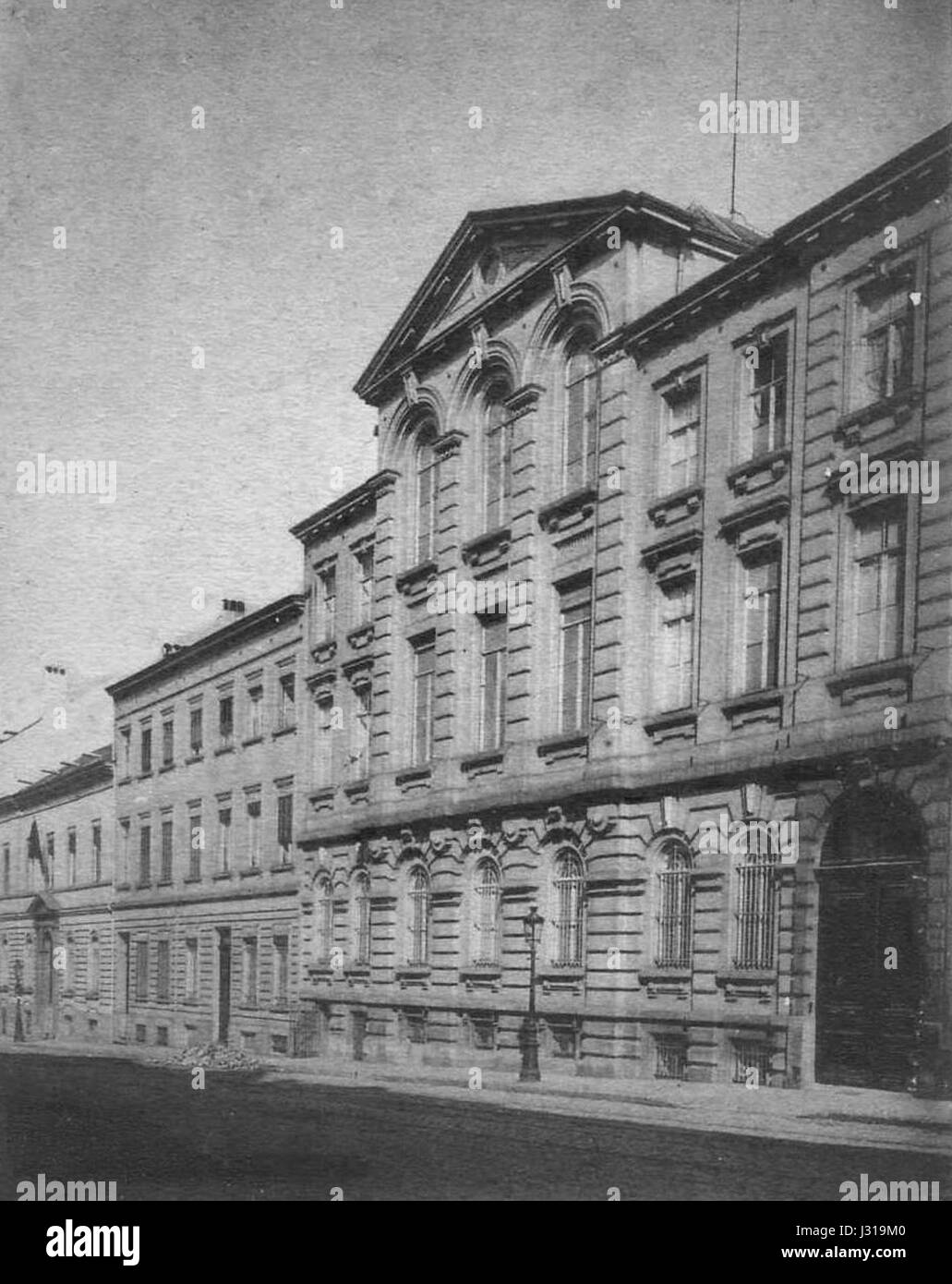 Berlaymont facciata Bxl rue Foto Stock