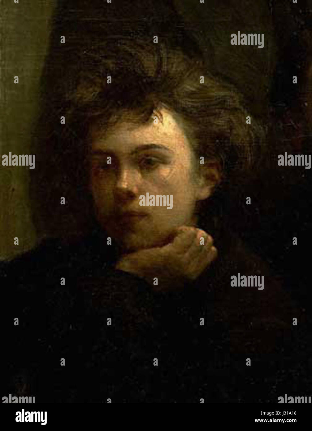 Arthur Rembo è una figura notevole, probabilmente legata alla letteratura, all'arte o alla storia intellettuale del XIX o XX secolo, che contribuisce agli studi culturali o letterari. Foto Stock