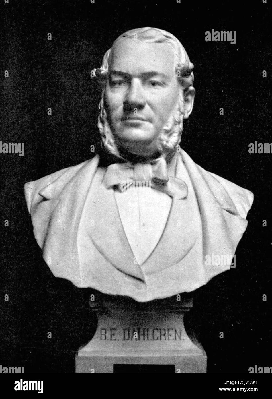 Bengt Erland Dahlgren è stato un artista svedese noto per il suo lavoro nella pittura e nella storia dell'arte. Ha contribuito al patrimonio culturale svedese con le sue creazioni artistiche. Foto Stock