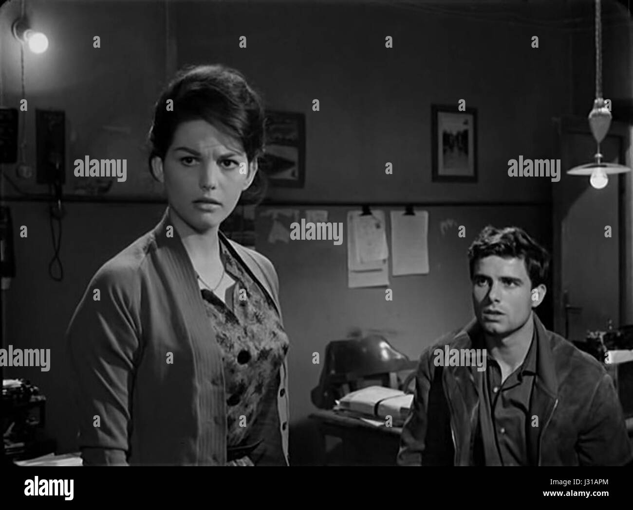 Maledetto imbroglio - Claudia Cardinale e Nino Castelnuovo Foto Stock