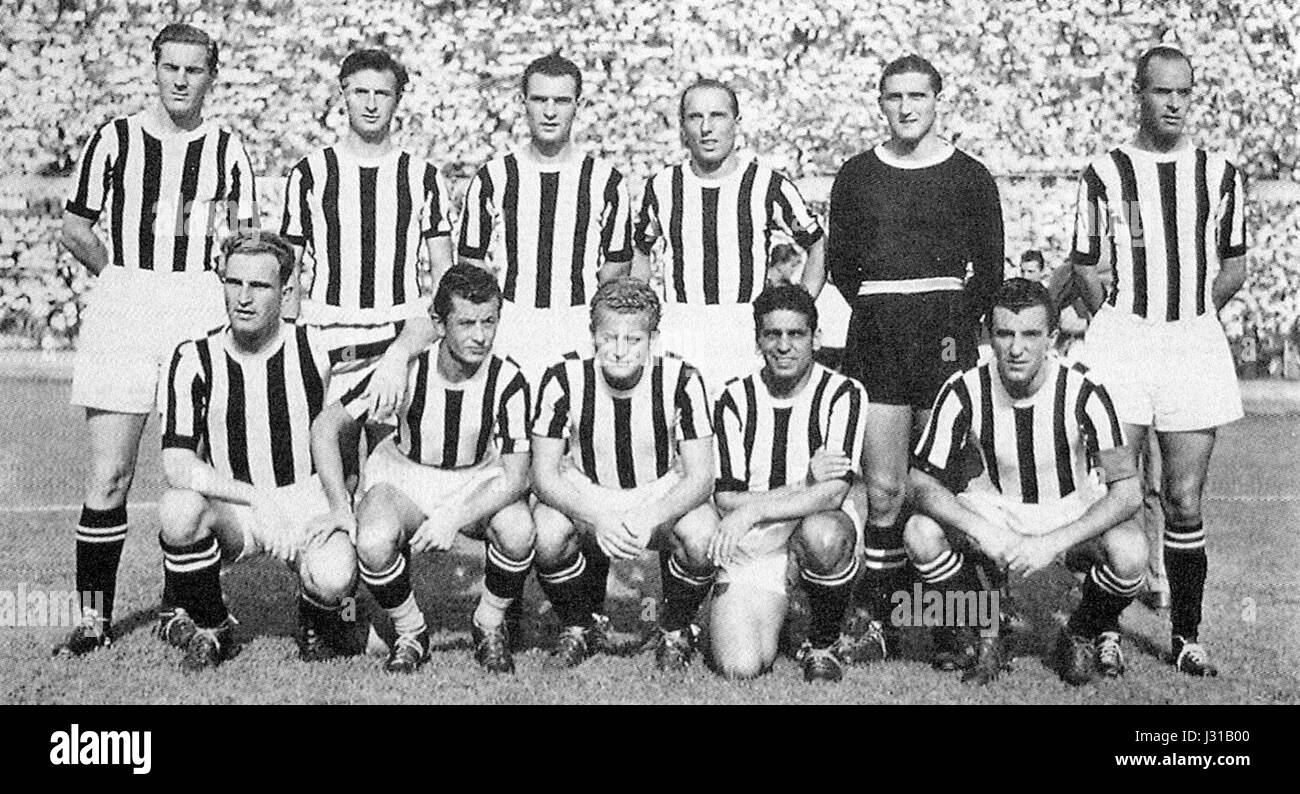 La Juventus Football Club 1949-50 Foto Stock