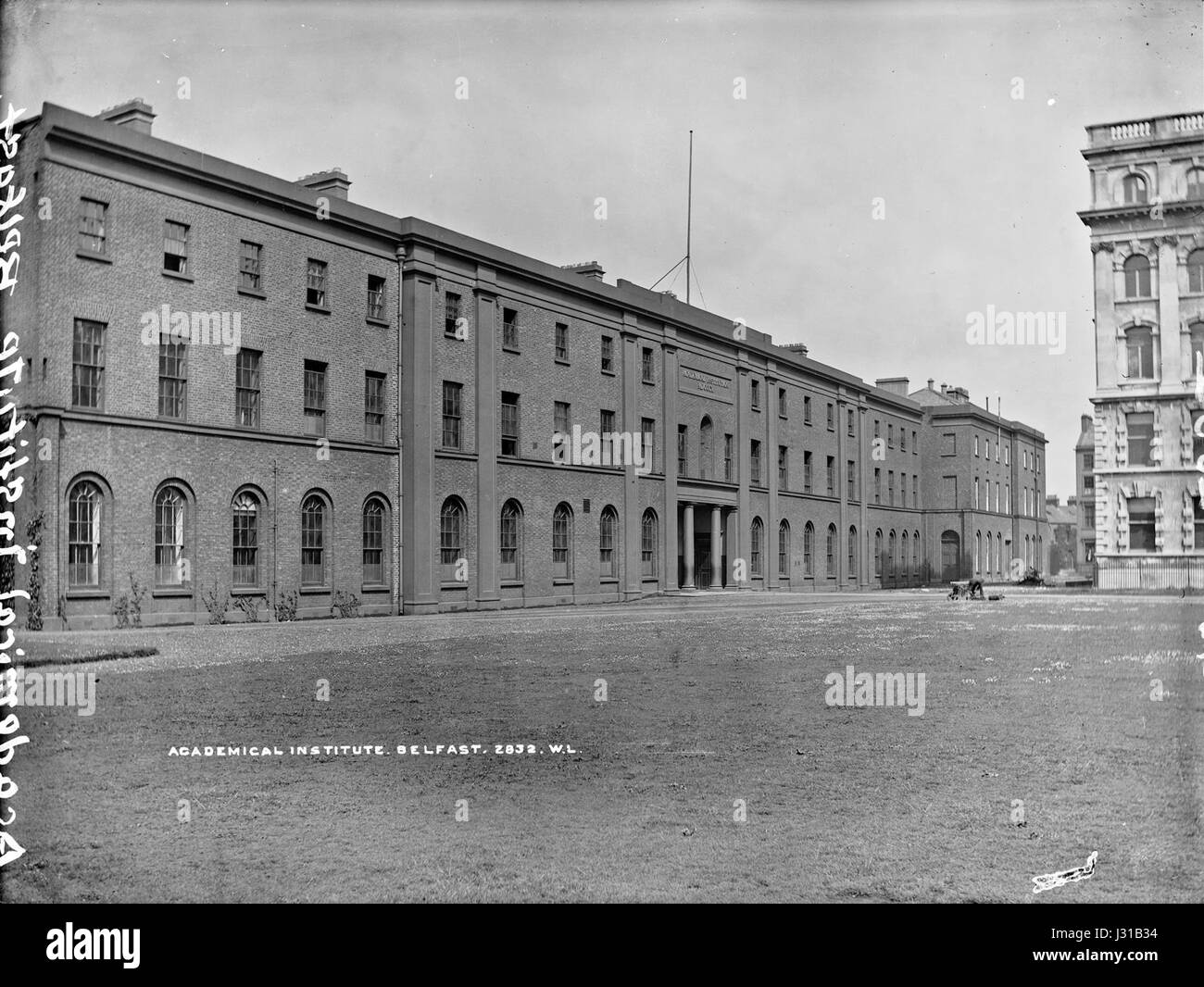 Istituto accademico, Belfast, Co. Antrim (25461208942) Foto Stock