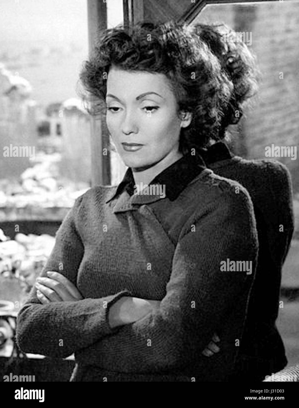 ISA Miranda è stata un'attrice italiana che ha guadagnato notorietà negli anni '1940, nota per i suoi ruoli nei film italiani e per i suoi contributi al cinema europeo durante la metà del XX secolo. Foto Stock