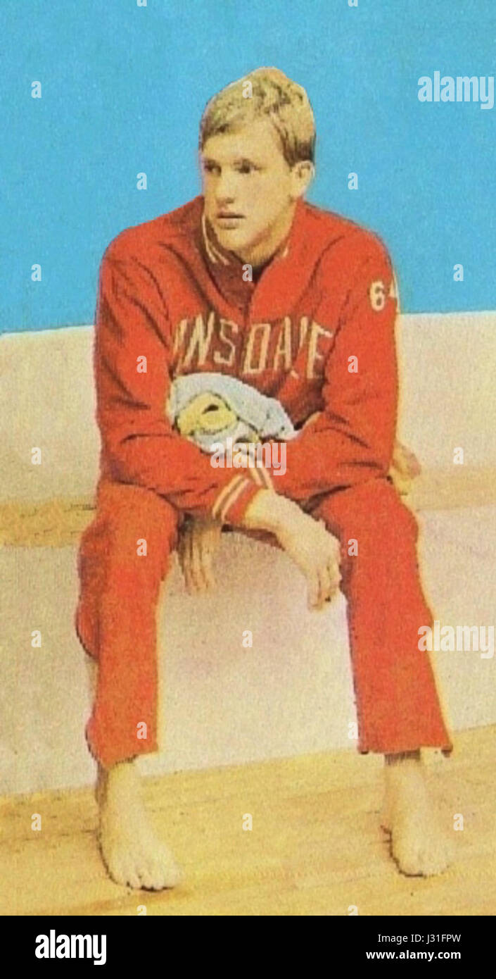 John Kinsella è un ex nuotatore americano noto per la sua partecipazione alle competizioni nazionali durante gli anni '1980 e '1990, specializzato in eventi freestyle. Foto Stock