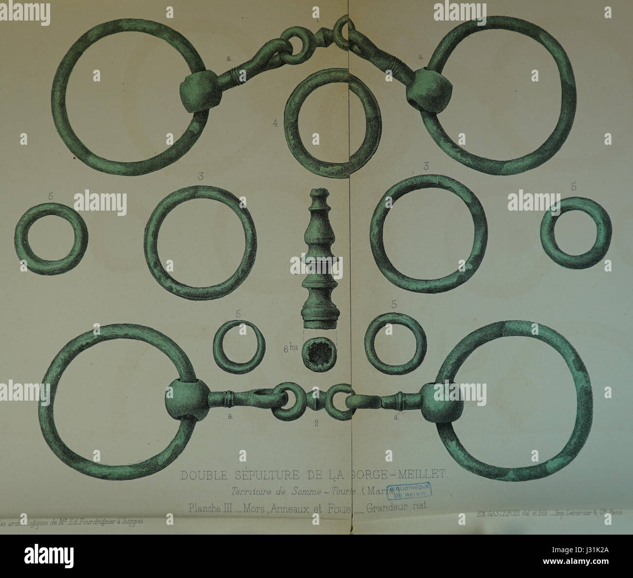 Attelage Gastebois 00082 Foto Stock