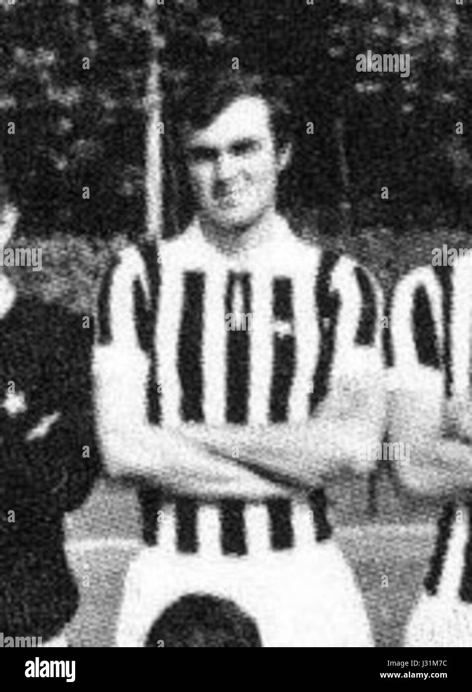 La Juventus Football Club 1970-71 - Fausto Landini Foto Stock
