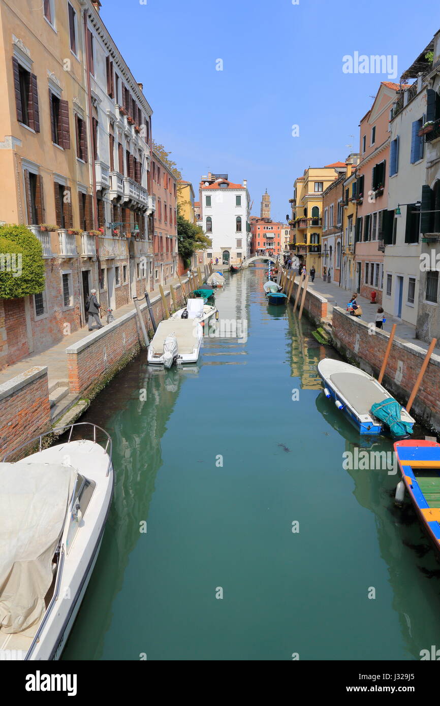 Canale di Venezia, Italia Foto Stock