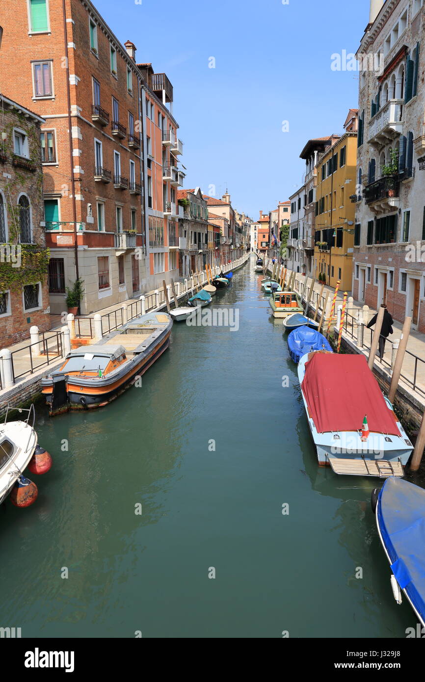 Canale di Venezia, Italia Foto Stock