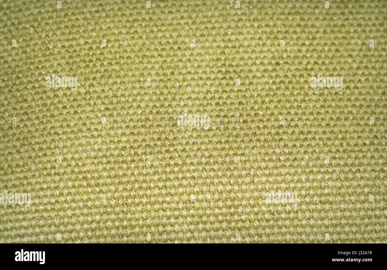 Primo piano della tela in tessuto texture come sfondo Foto Stock
