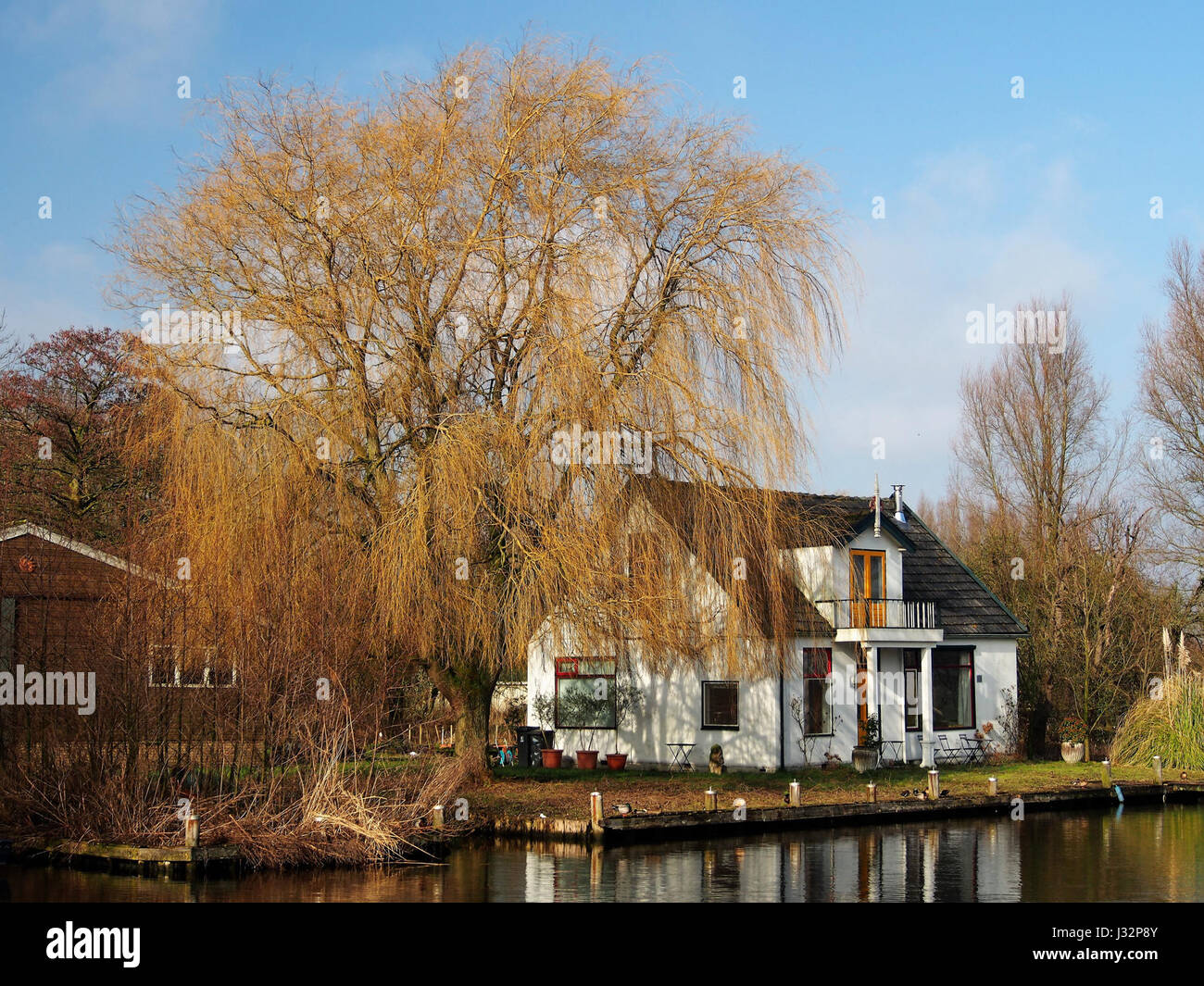 Kromme Mijdrecht, Ruigekade foto 2 Foto Stock