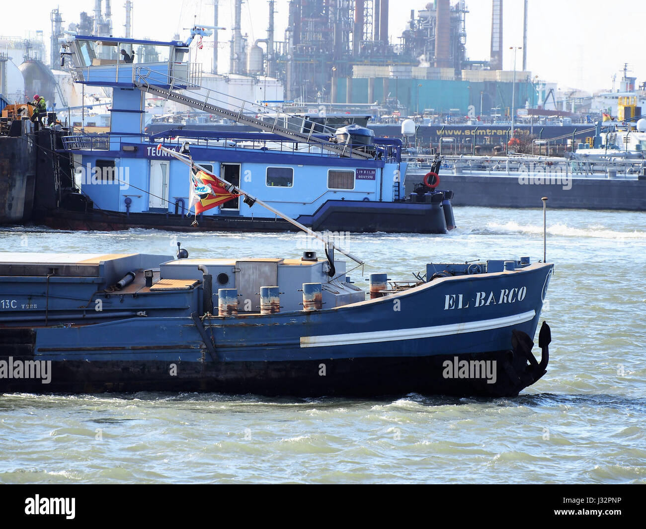 El Barco ENI 06003413 porto di Anversa pic3 Foto Stock