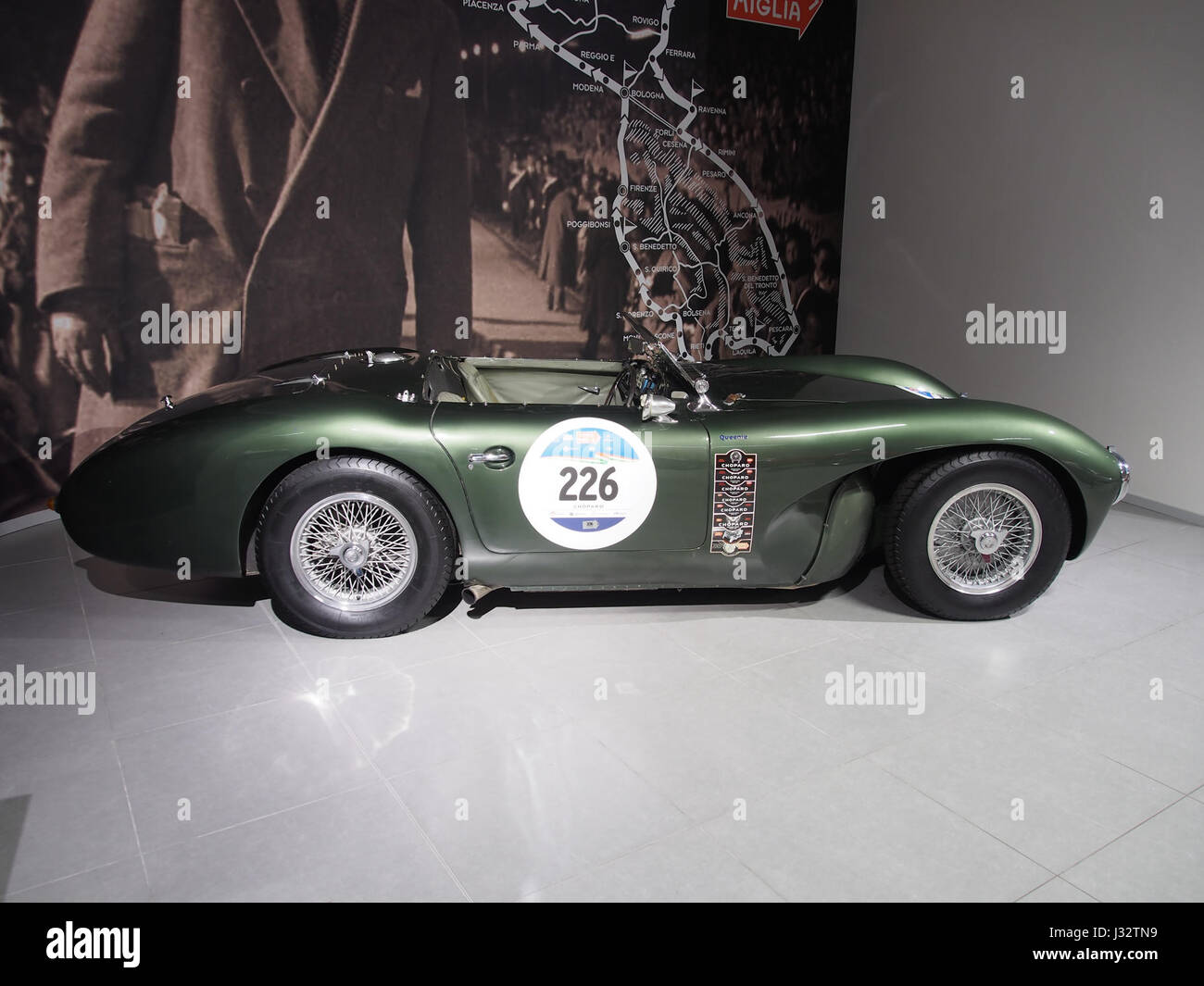 1952 Aston Martin DB3 funziona auto foto4 Foto Stock