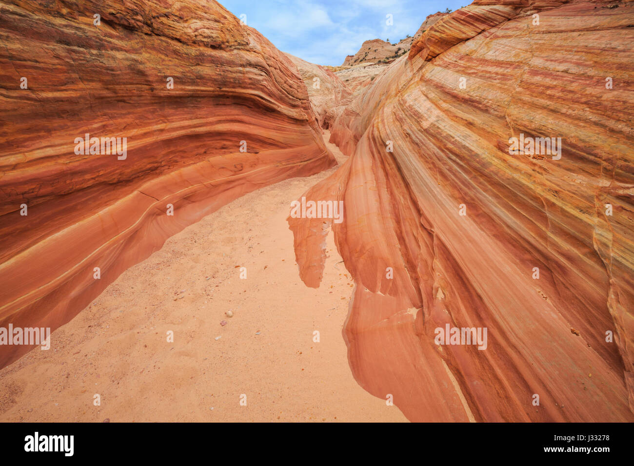 Big Horn canyon in harris lavabo vicino a Escalante, Utah Foto Stock