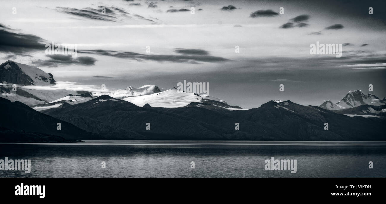 Panorama del Canale di Beagle Foto Stock