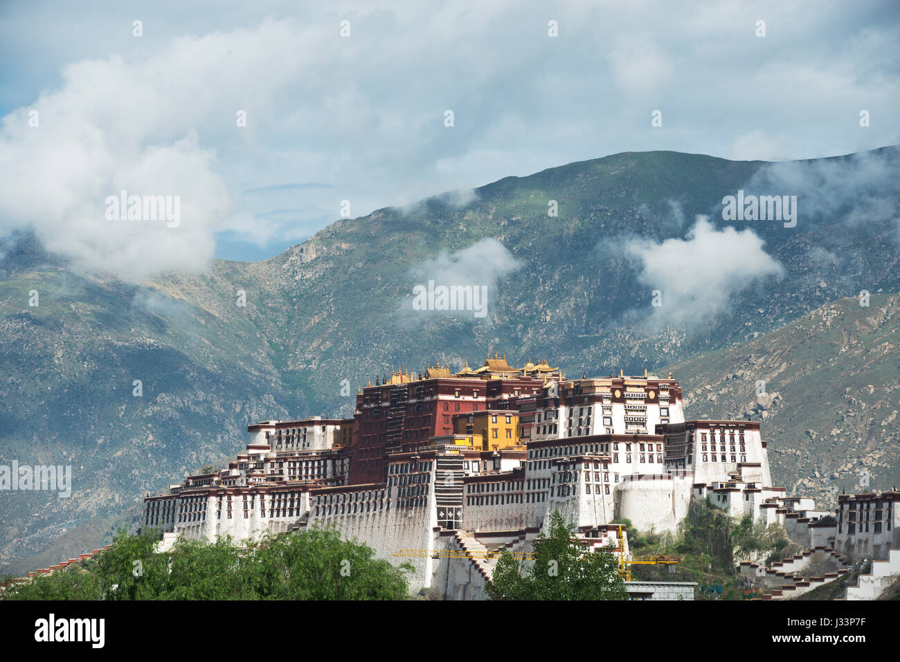 Tibe,tibet,turismo, angolato,abendhimmel,abendhimmel,asiatica, bella, Foto Stock