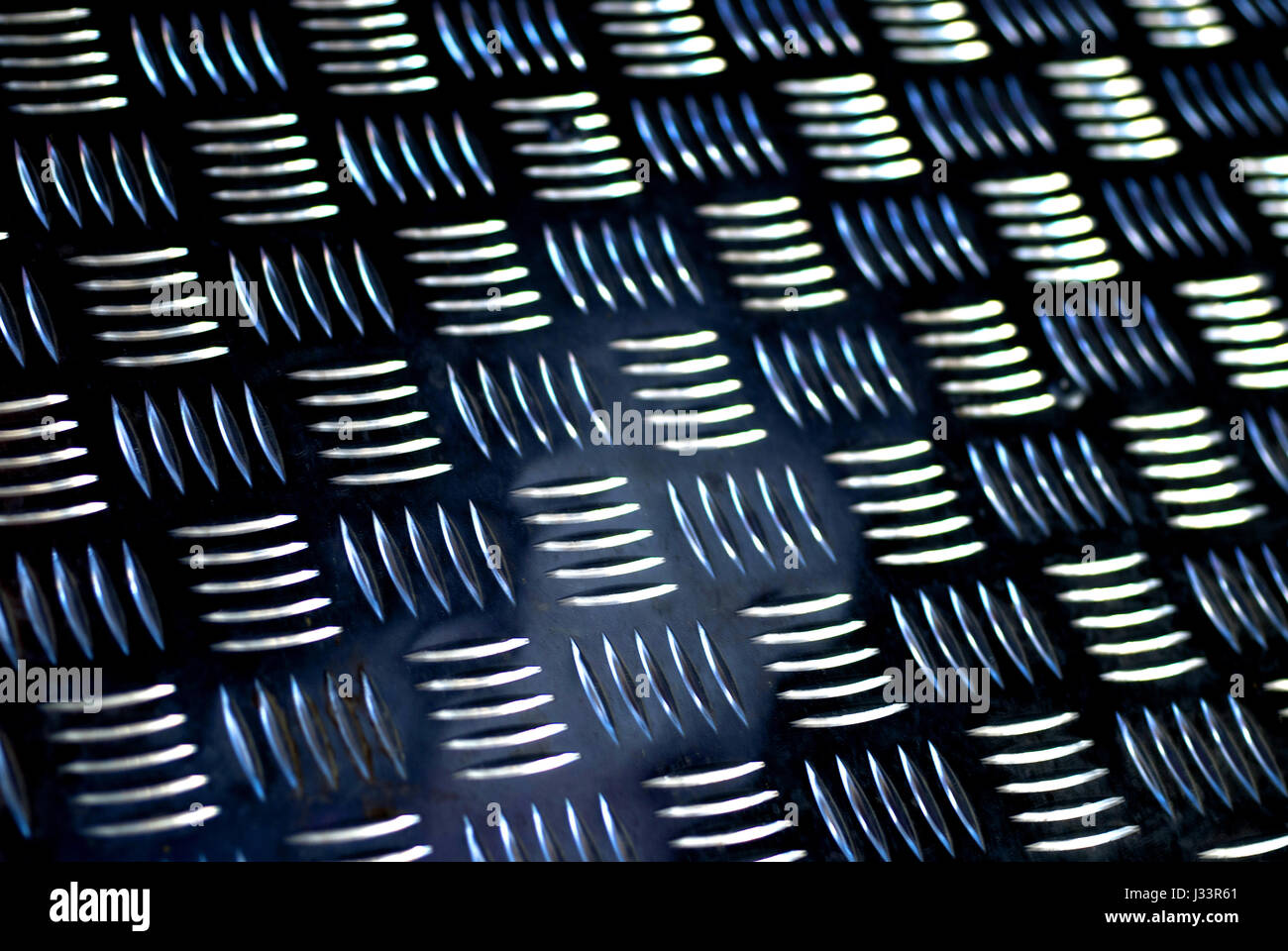 Antiscivolo piastrella di metallo / testurizzato pavimento in metallo Foto  stock - Alamy