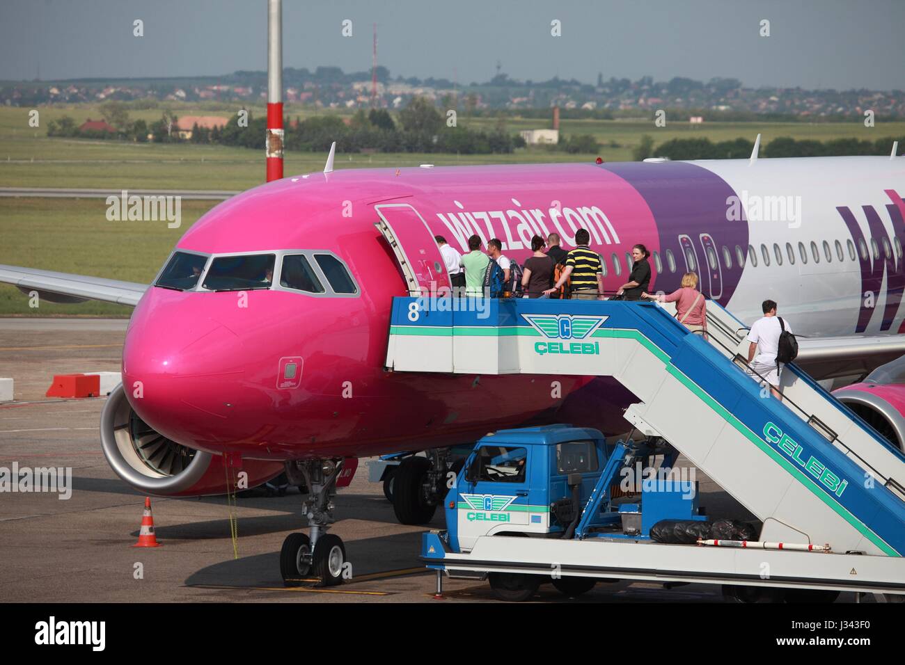 Aereo di linea Foto Stock