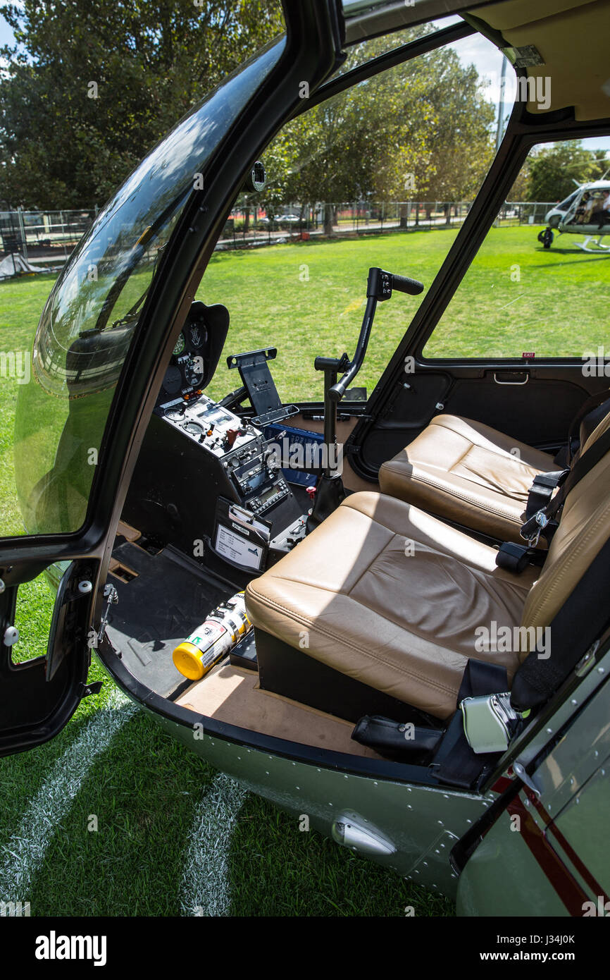 Raven II Elicottero al 2017 Australian Formula One Grand Prix Foto Stock