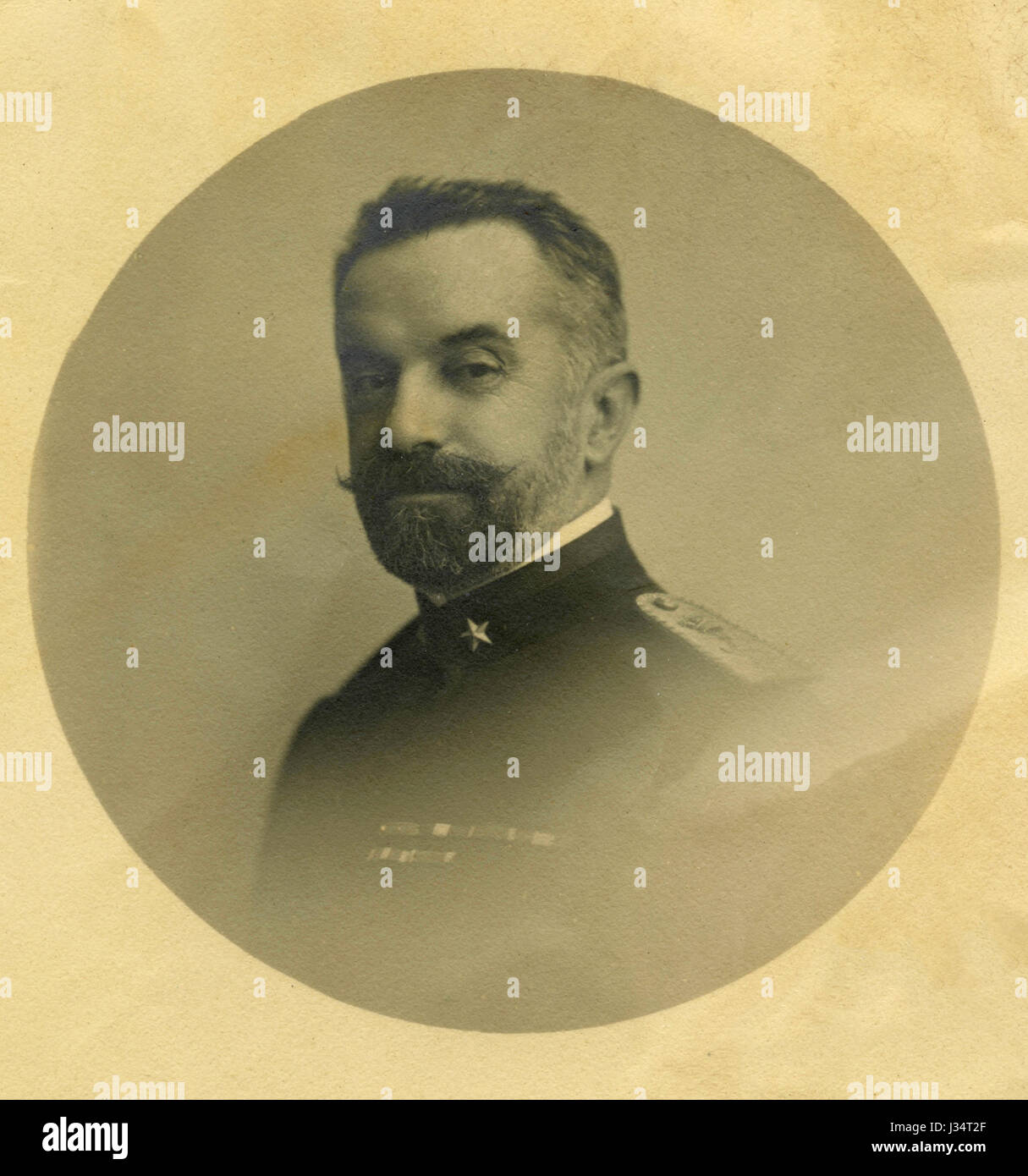 Marina Militare Italiana Admiral Foto Stock