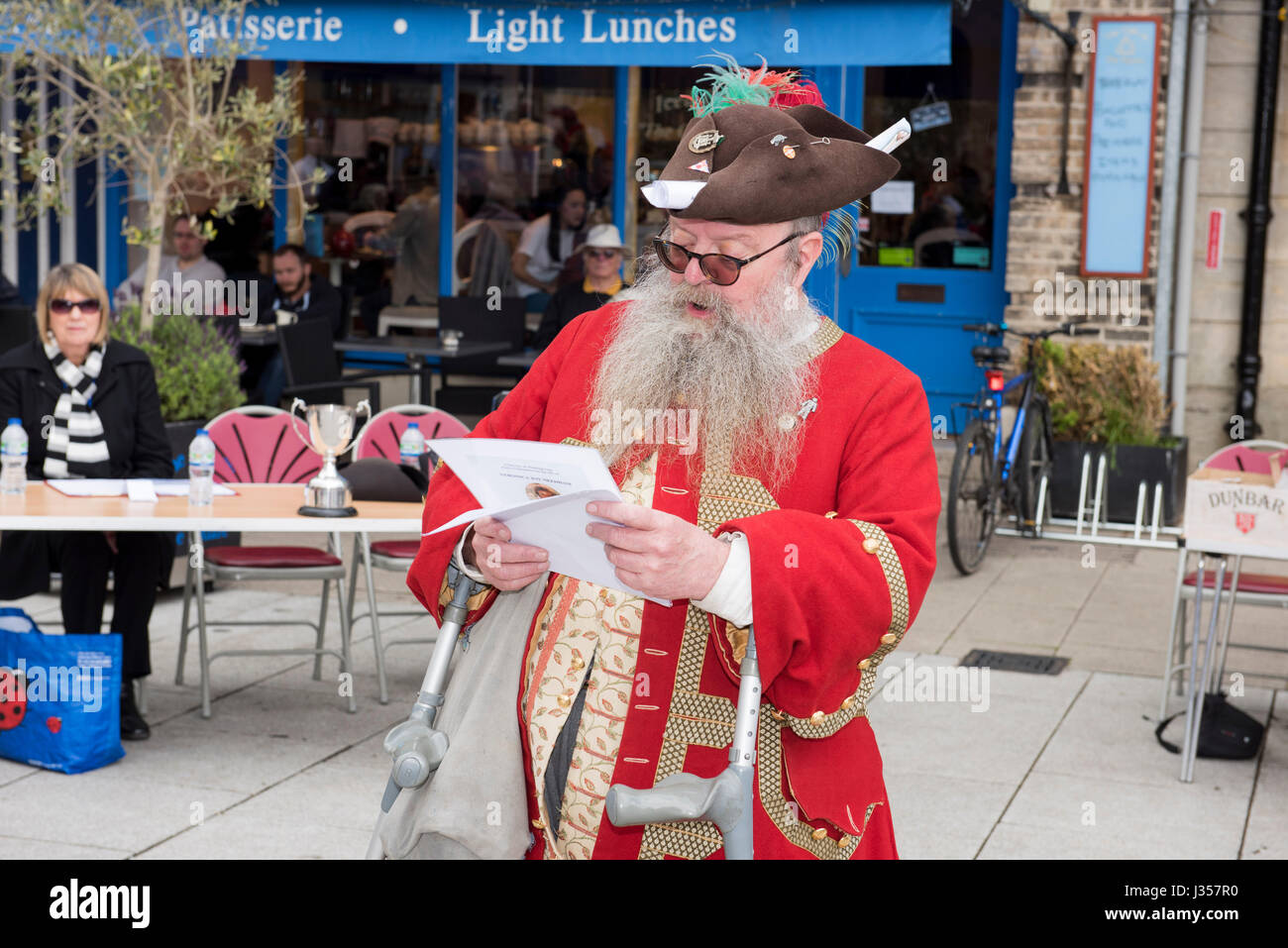 Questo evento è stato originariamente parte di Blandford Forum Georgian Fayre per molti anni ma è ora che si tiene ogni due anni qui a Wimborne Minster. Il com Foto Stock