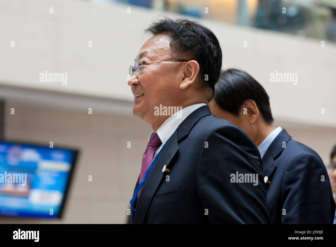 Yoo Il-ho, della Corea del Sud il Ministro delle finanze Foto Stock