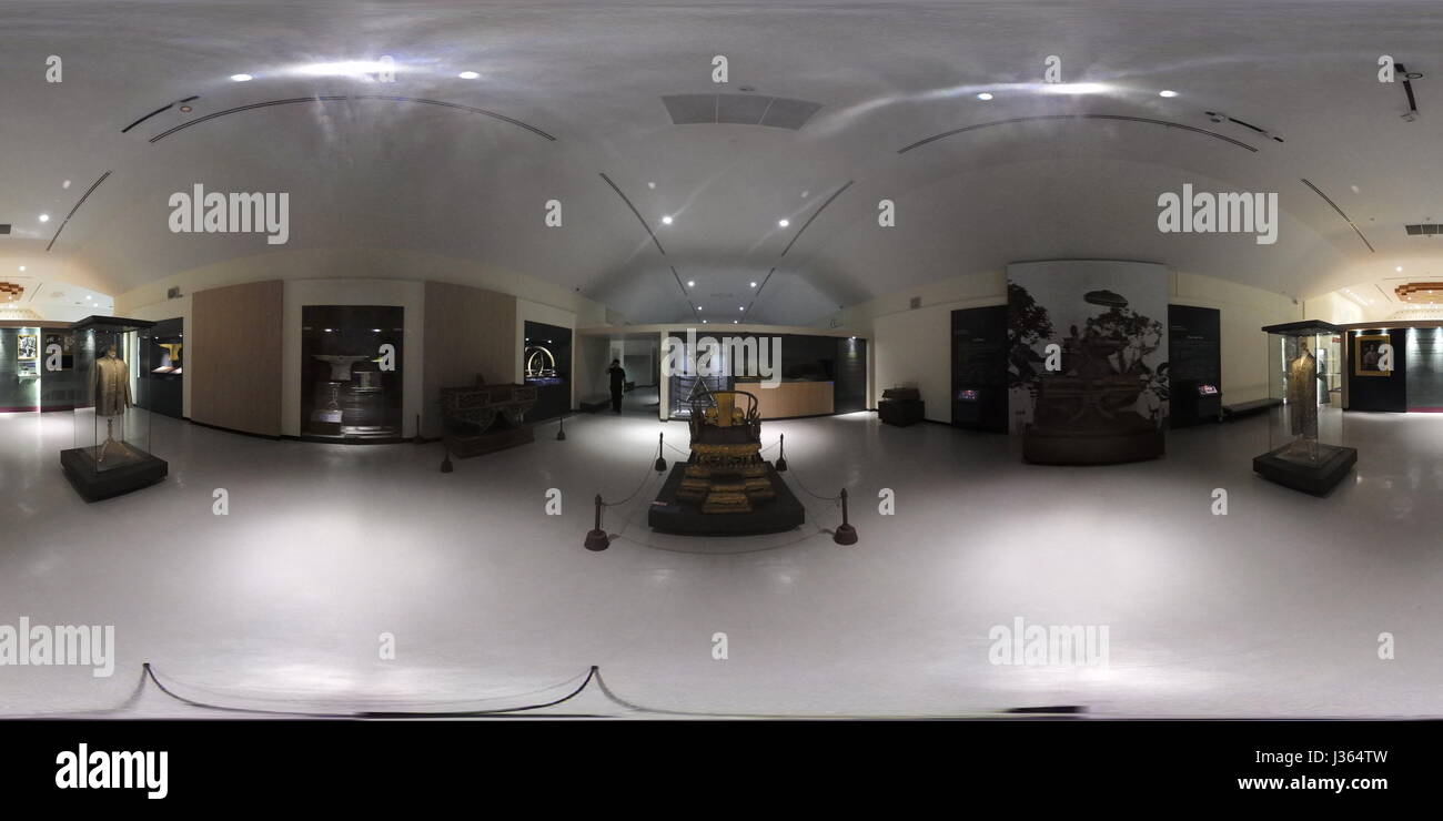 Chiang Mai Museo Nazionale di Chiang Mai, Thailandia. Esso contiene una cronologia dettagliata del regno Lanna. Foto Stock