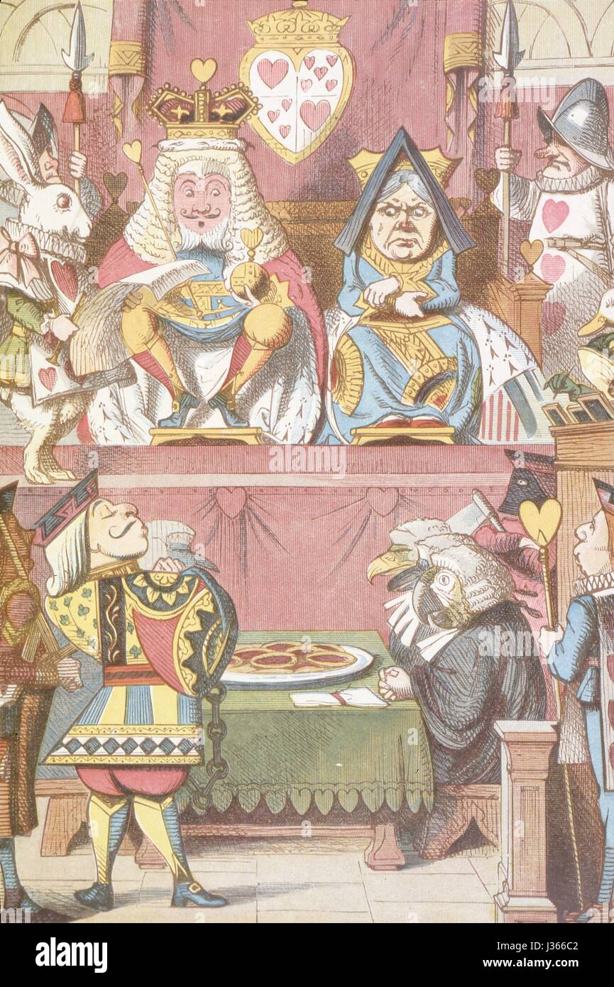 Illustrazione Di Sir John Tenniel Acquerello Da Gertrude