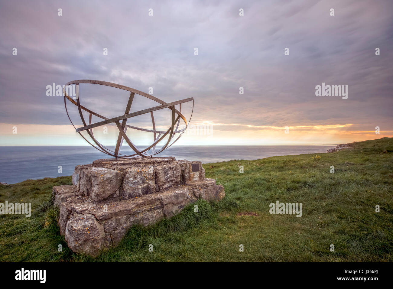 Adhelm's Head, Purbeck, Jurassic Coast, Dorset, Inghilterra Foto Stock