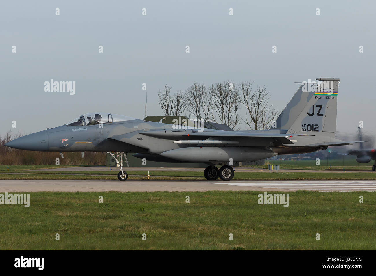 Il USAF F-15 Eagle durante il frisone bandiera esercizio Foto Stock