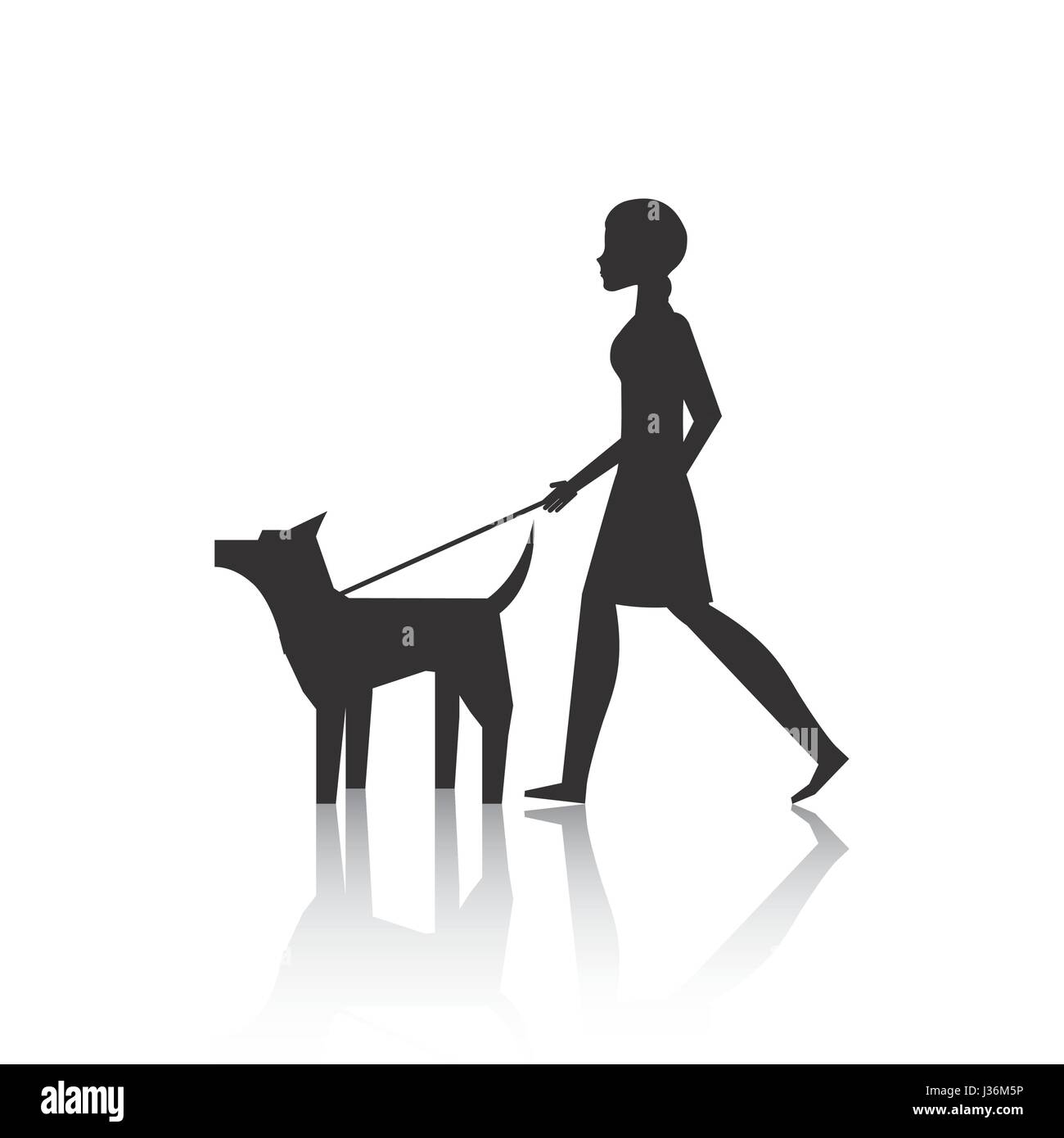 La gente a piedi design Illustrazione Vettoriale