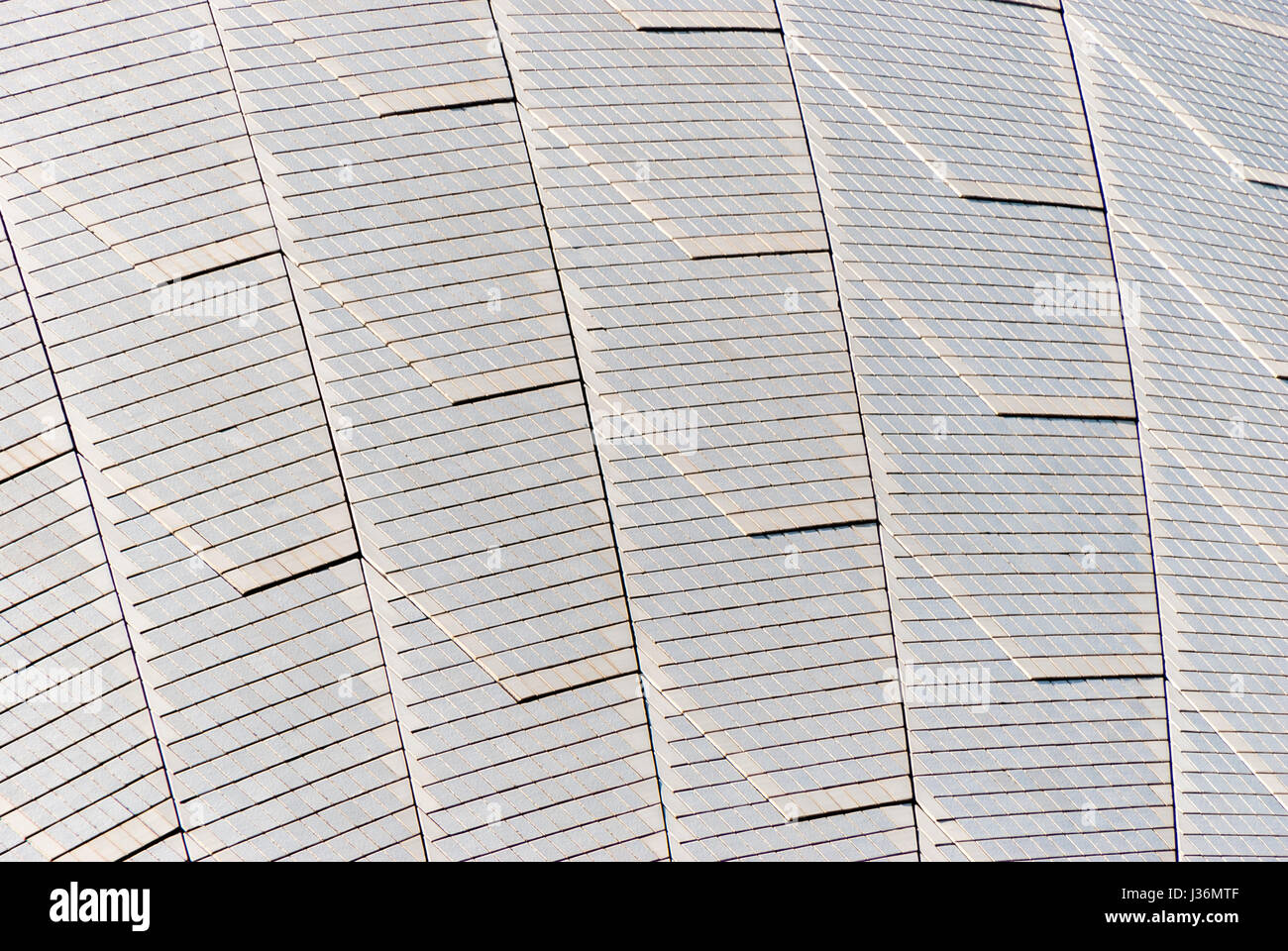 Close up della Sydney Opera House e piastrelle Foto Stock