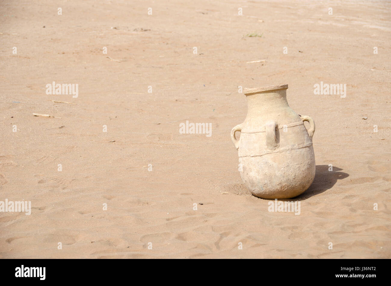Vecchio vaso berbero, ceramiche da Berberi del Marocco Foto Stock