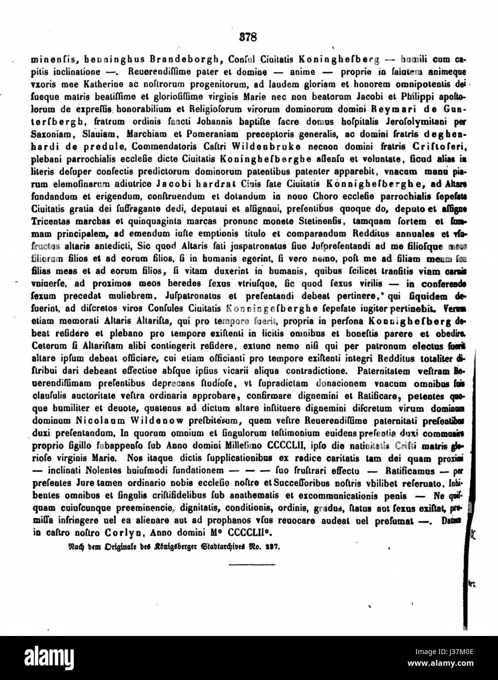 CDB DE 1 19 378 Foto Stock