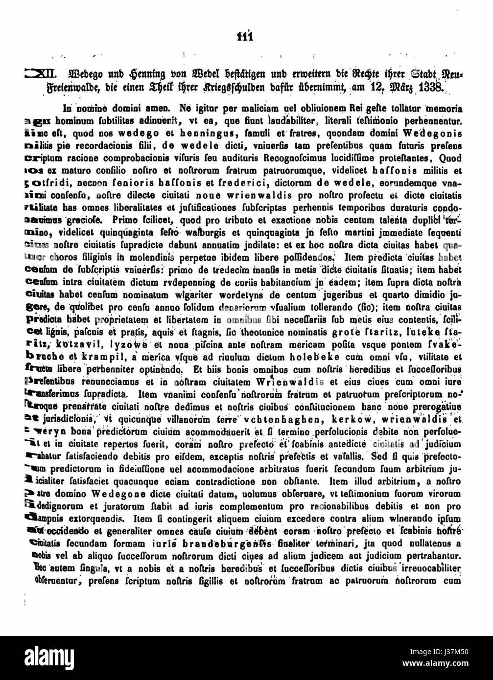 CDB DE 1 18 111 Foto Stock