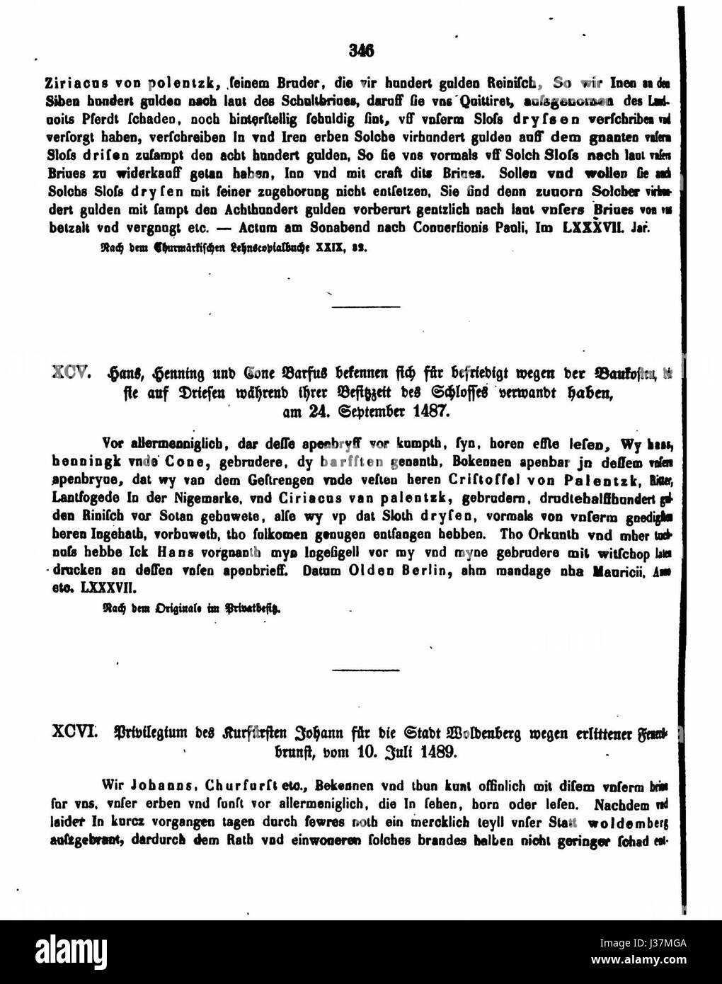 CDB DE 1 18 346 Foto Stock