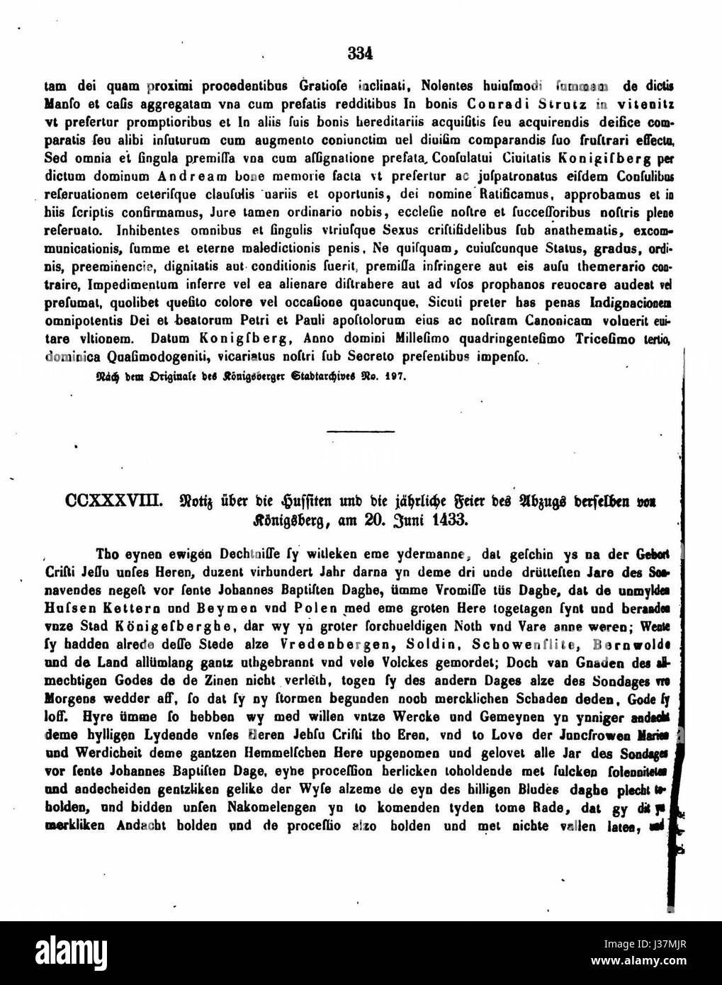 CDB DE 1 19 334 Foto Stock