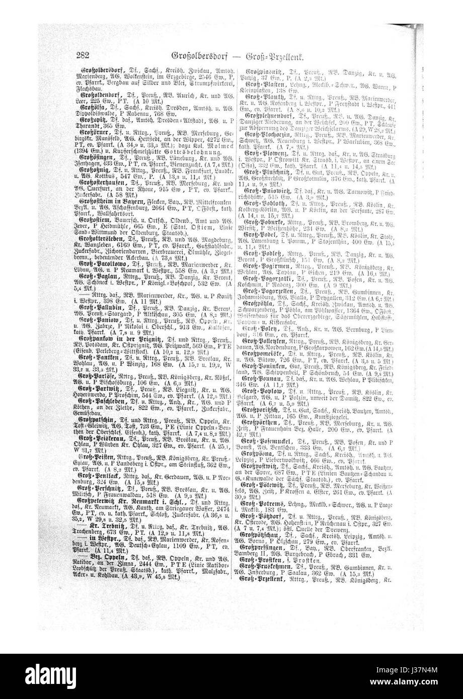 De Ortslexikon di Neumann è un'opera di riferimento geografico che descrive i luoghi, le loro storie e il significato culturale nel mondo di lingua tedesca. È uno strumento essenziale per comprendere la geografia regionale. Foto Stock