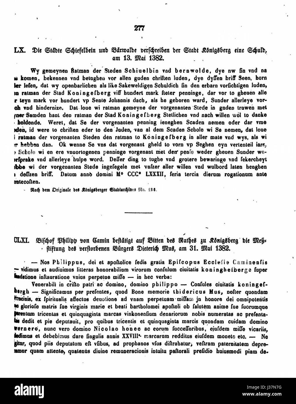 CDB DE 1 19 277 Foto Stock