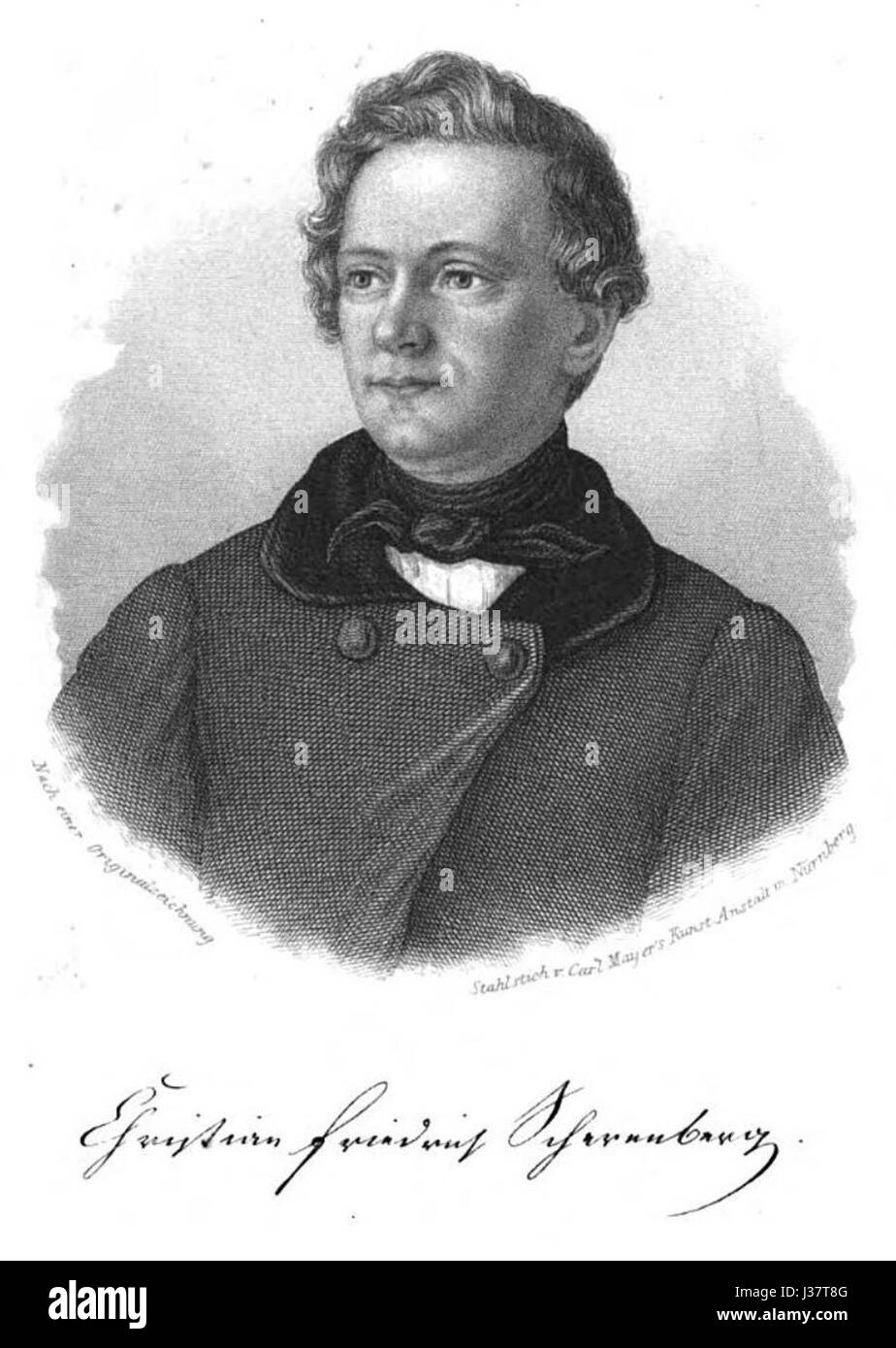 Christian Friedrich Scherenberg era un artista tedesco noto per i suoi contributi all'arte classica. Le sue opere spesso mostravano padronanza sia nella ritrattistica che nella natura morta. Foto Stock