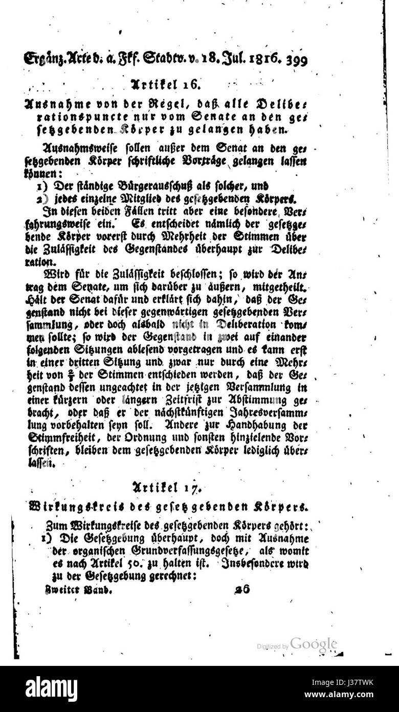 Costituzione der europaeischen staaten 417 Foto Stock