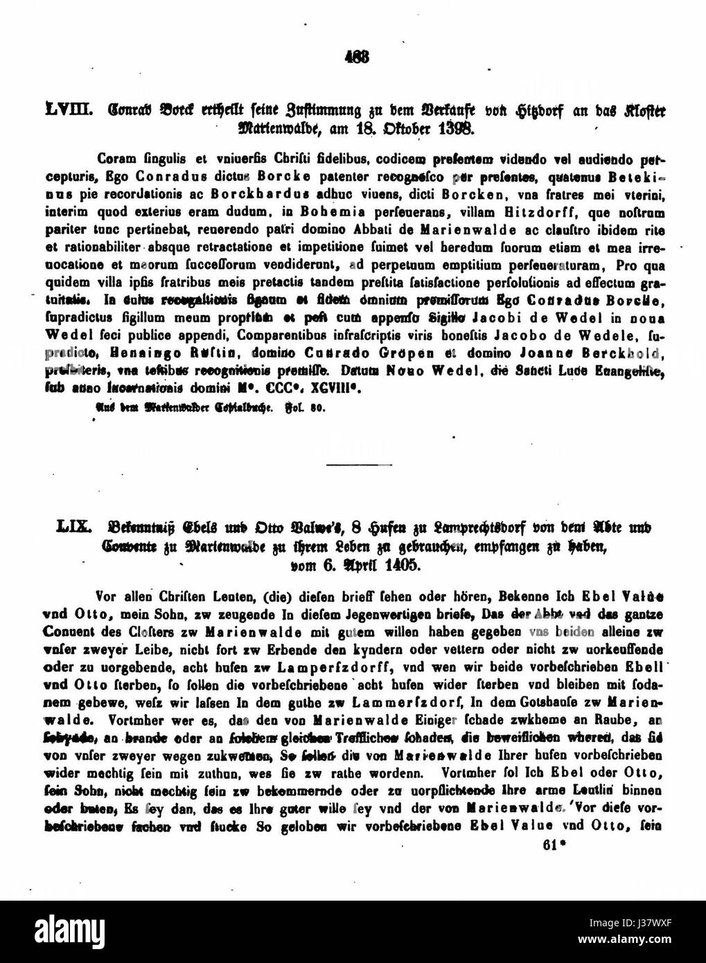 CDB DE 1 19 483 Foto Stock