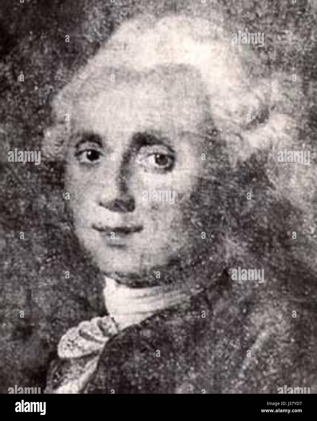 Charles Messier è stato un astronomo francese del XVIII secolo noto per aver creato un catalogo di oggetti celesti, tra cui nebulose e ammassi stellari, che rimane oggi un'importante risorsa astronomica. Foto Stock
