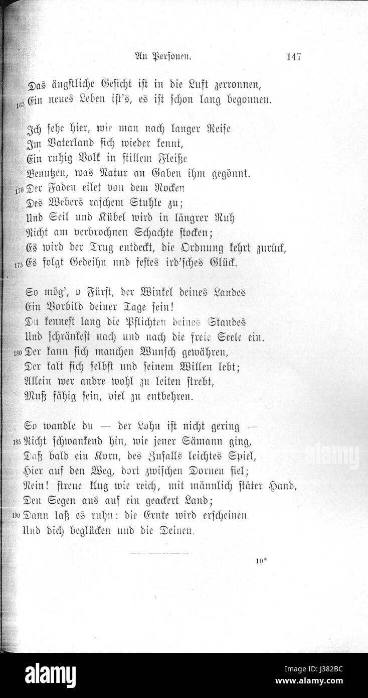 De Goethe Ilmenau 147 Foto Stock