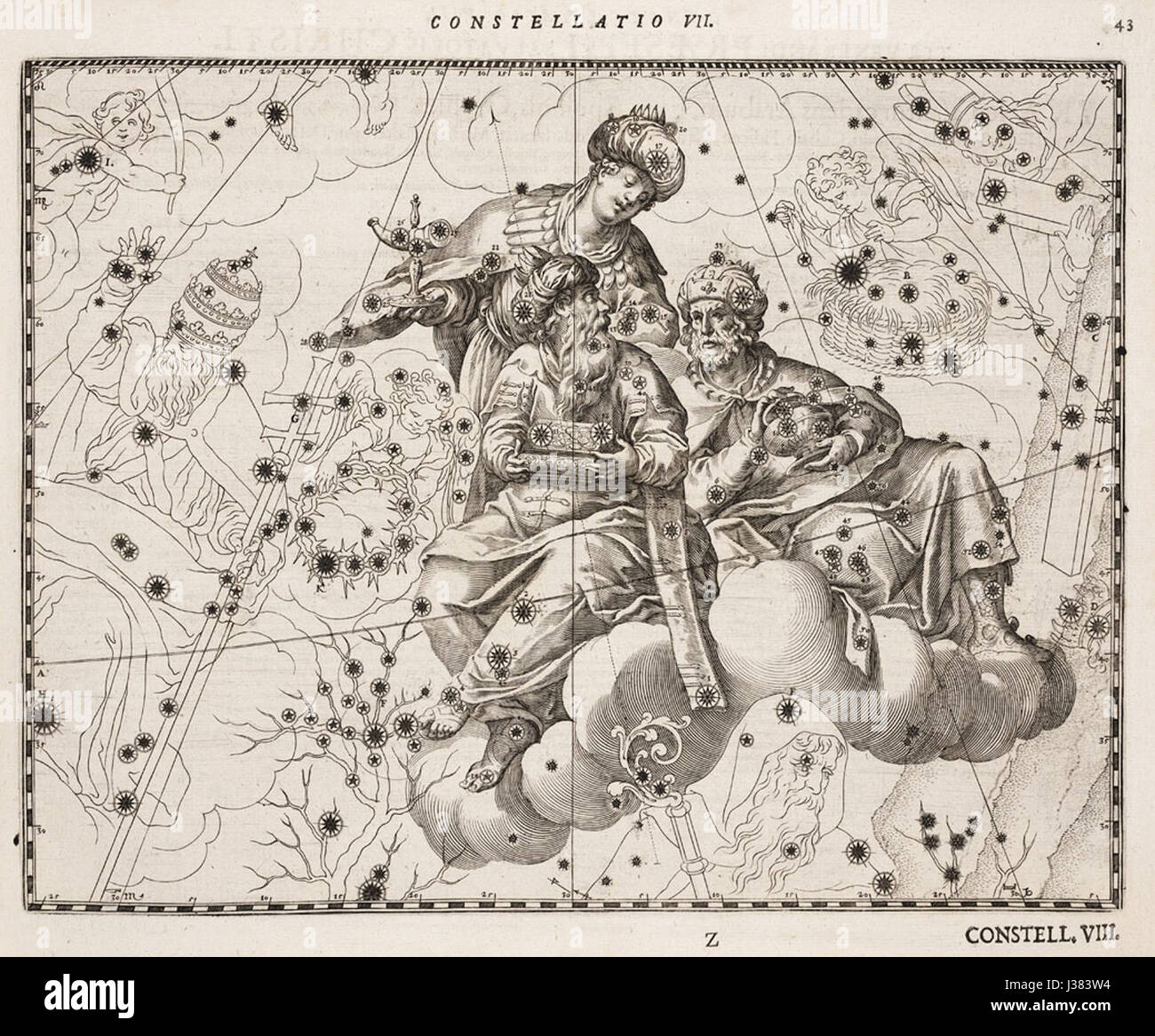 Coelum Stellatum Christianum 08 Foto Stock