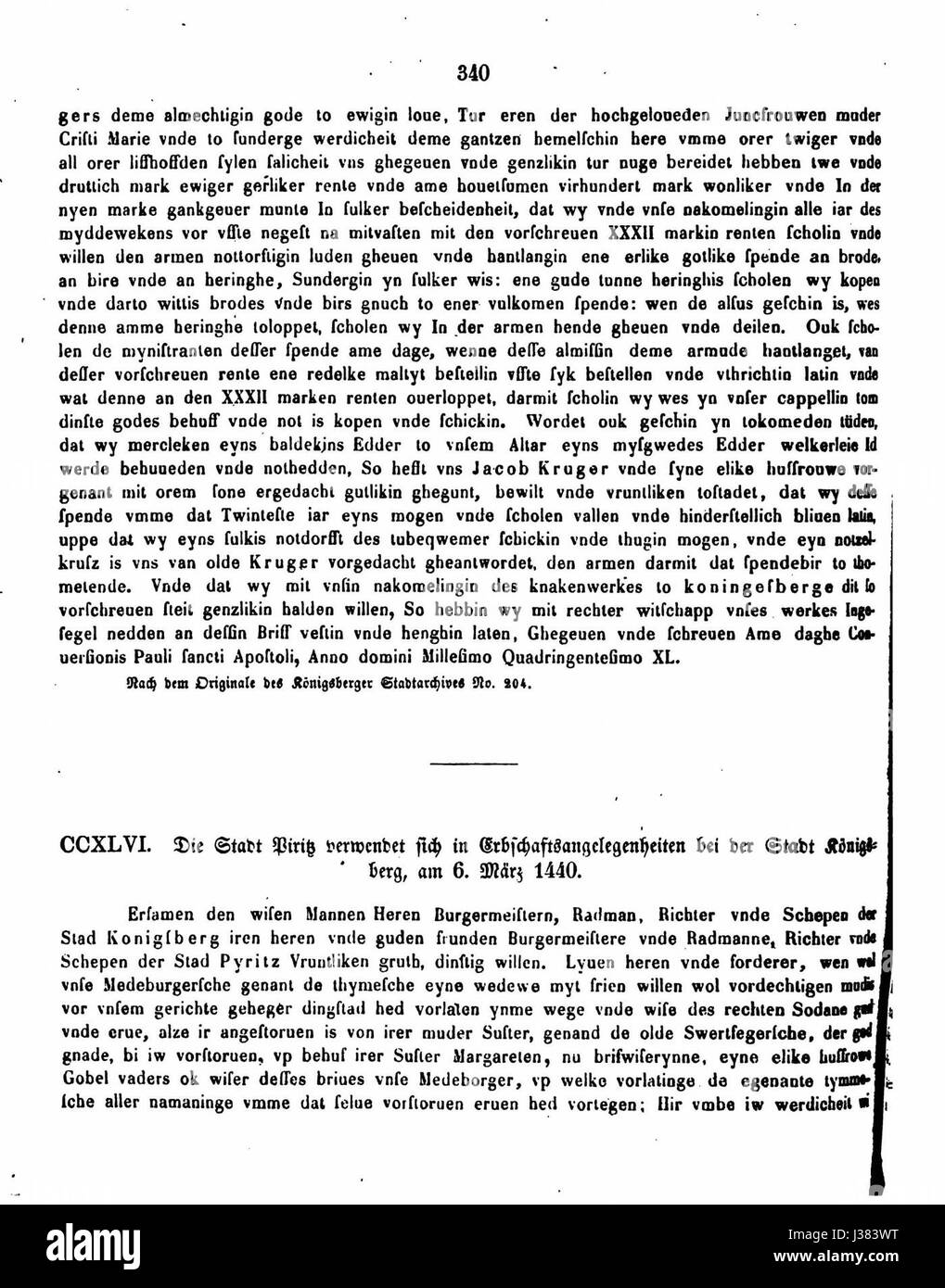 CDB DE 1 19 340 Foto Stock